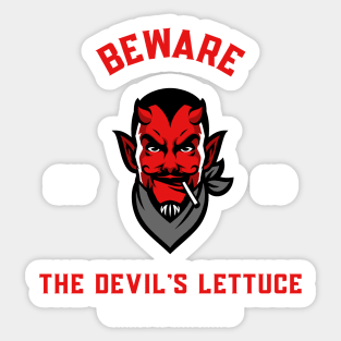 The Devil’s Lettuce Sticker